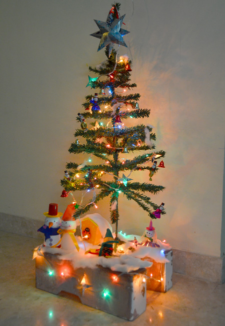 Decorations for the christmas tree