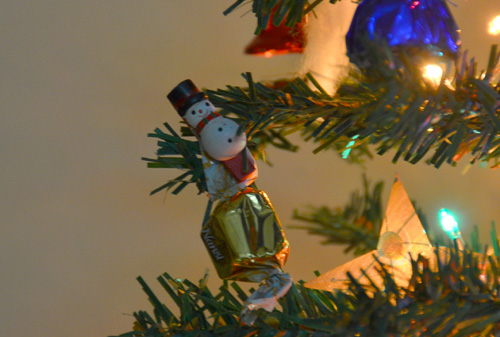 Decorations for the christmas tree