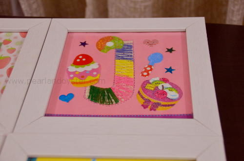framed monogram return gifts