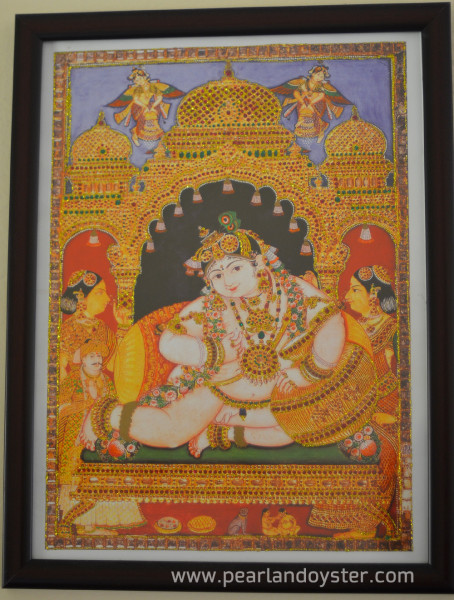 tanjore_art_krishna